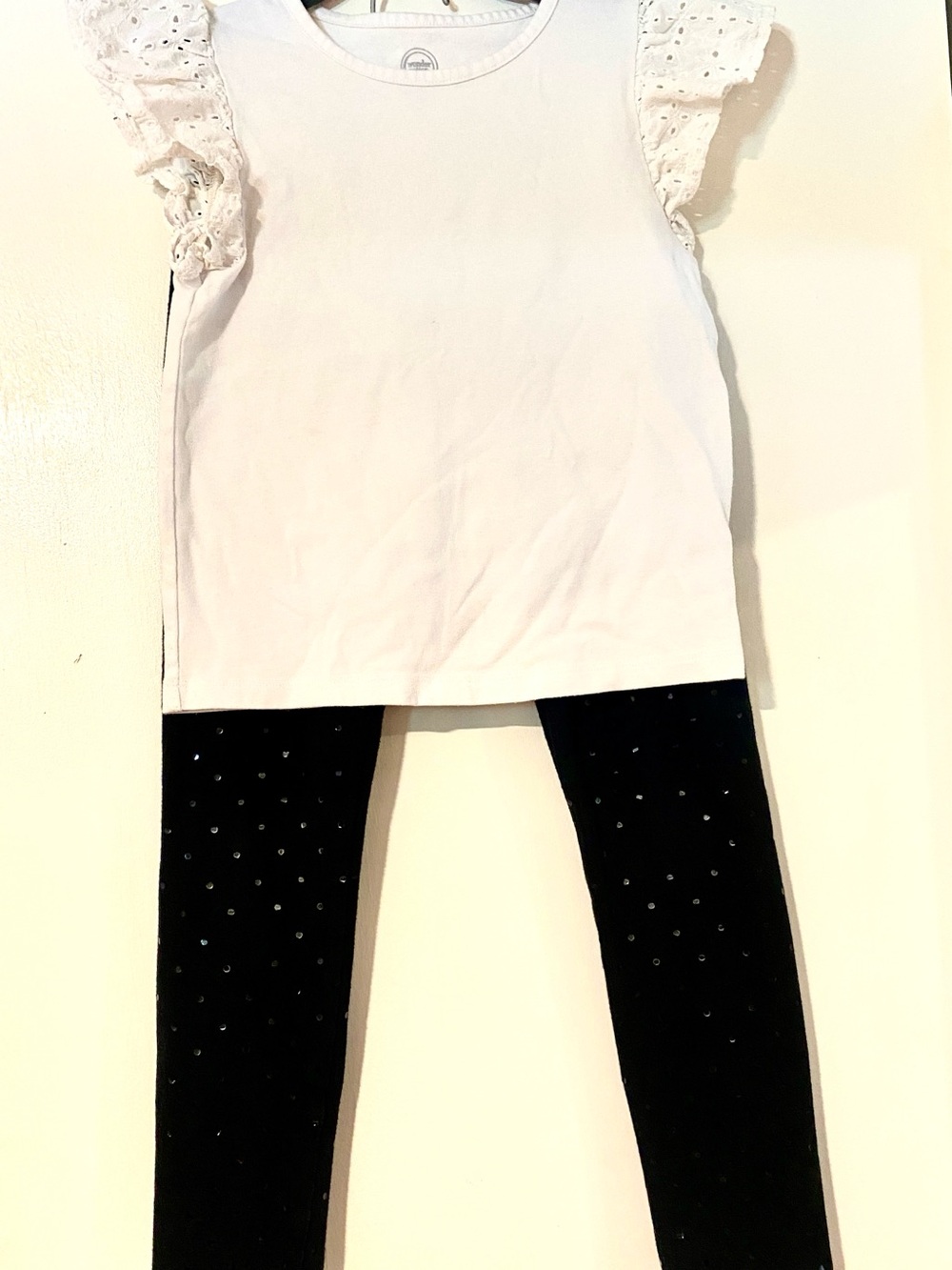 Black Leggings with Top